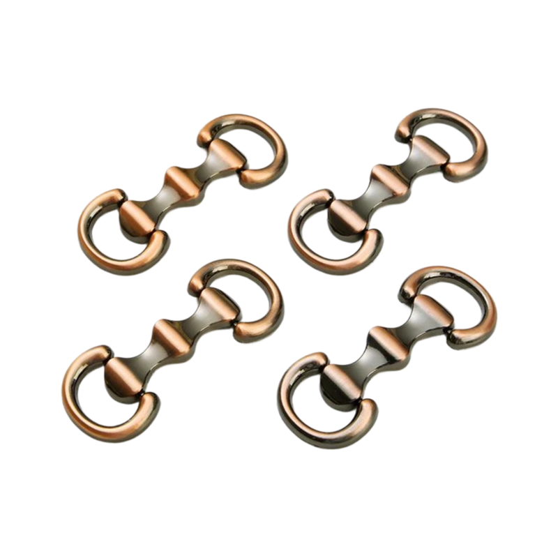 Metal Chain High Quality Buckle Personalized Accessories Zinc Alloy Shoe And Bag Buckle Hardware Chain