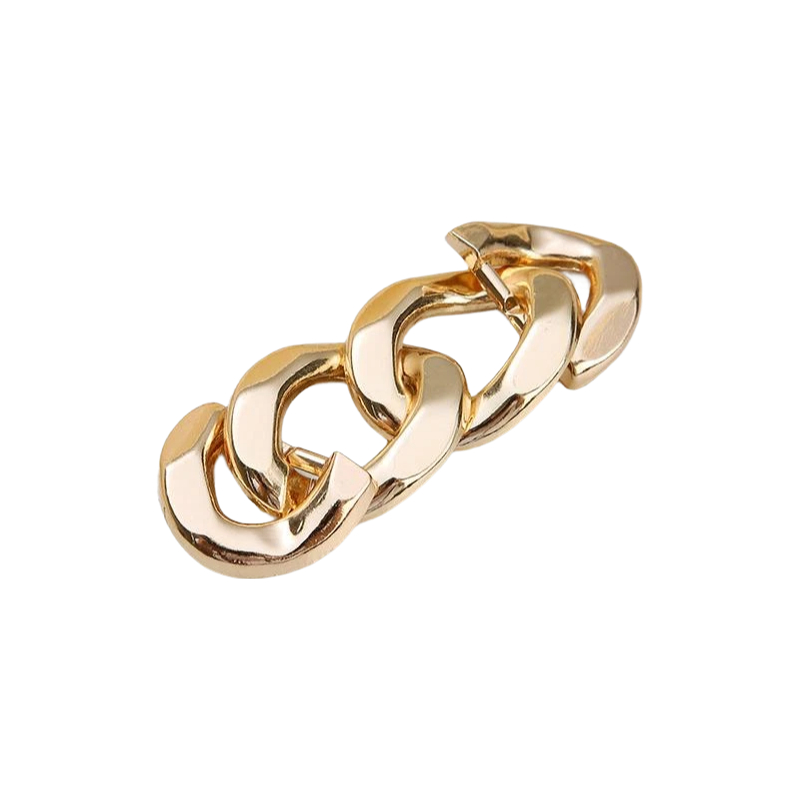 Metal Chain High Quality Buckle Personalized Accessories Zinc Alloy Shoe And Bag Buckle Hardware Chain